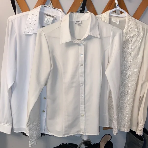 Vintage Button Down Blouse - Picture 1 of 7